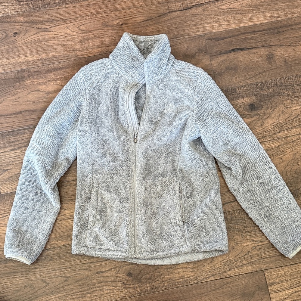 The North Face Light Gray Fleece Jacket